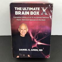 The Ultimate Brain Box X Dr Daniel Amen Complete Library 10 DVD Box Set New - £6.97 GBP