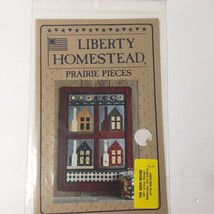 Prairie Saltbox Quilt Pattern Liberty Homestead 13&quot; x 19&quot; - £10.07 GBP