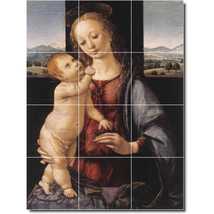 Leonardo Da Vinci Religious Painting Ceramic Tile Mural P05488 - £95.70 GBP+