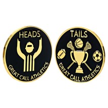 Great Call Athletics | Referee Official Flip Coin | Football Soccer Volleyball  - £10.29 GBP