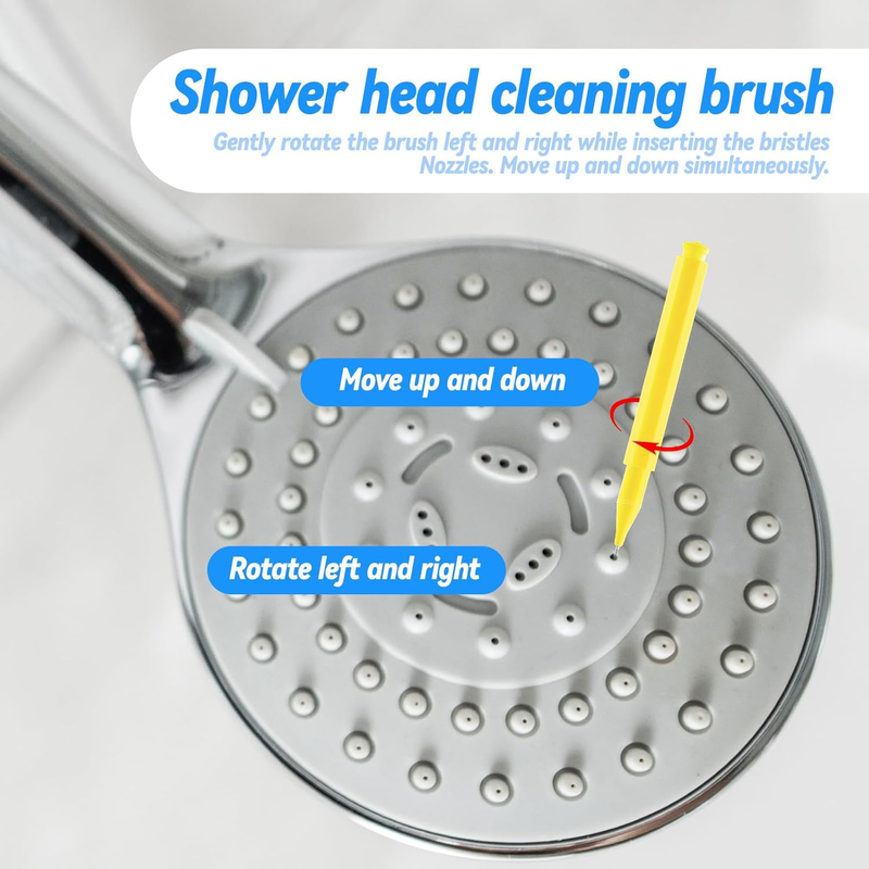 30 Pcs Shower Head Cleaner Tool, Shower Head Cleaning Brush for Small Hole, Anti Item image 3