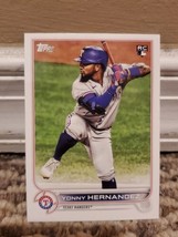 2022 Topps Series 2 | Yonny Hernandez RC | Texas Rangers | #363 - $0.99