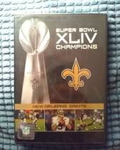 NFL: Super Bowl XLIV Champions - New Orleans Saints 2009 NEW! DVD Football Colts - £5.58 GBP