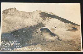 Vintage RPPC 1914 Postcard - Mt. Lassen Interruption  - £2.80 GBP