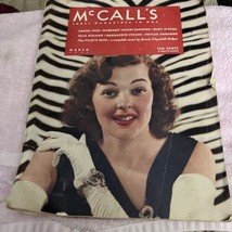 Vintage McCALL&#39;S Magazine March 1942 Ladies Fashions  WWII Great Ads! - £17.17 GBP