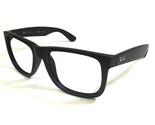 Ray-Ban Eyeglasses Frames RB4165 JUSTIN 622/T3 Matte Black Rubberized 54... - £75.73 GBP
