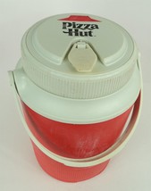 Vintage Gott Pizza Hut Drink Jug Cooler w/ Handle - Red &amp; White - Priced... - £3.95 GBP