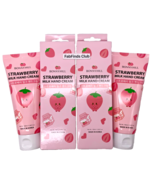 Korean Bonnyhill Strawberry Milk Hand Cream 6.76oz/200ml Sealed (2x100ml) - $21.76