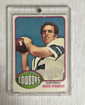 1976 Topps - #395 - Roger Staubach - Dallas Cowboys - very good - £15.95 GBP