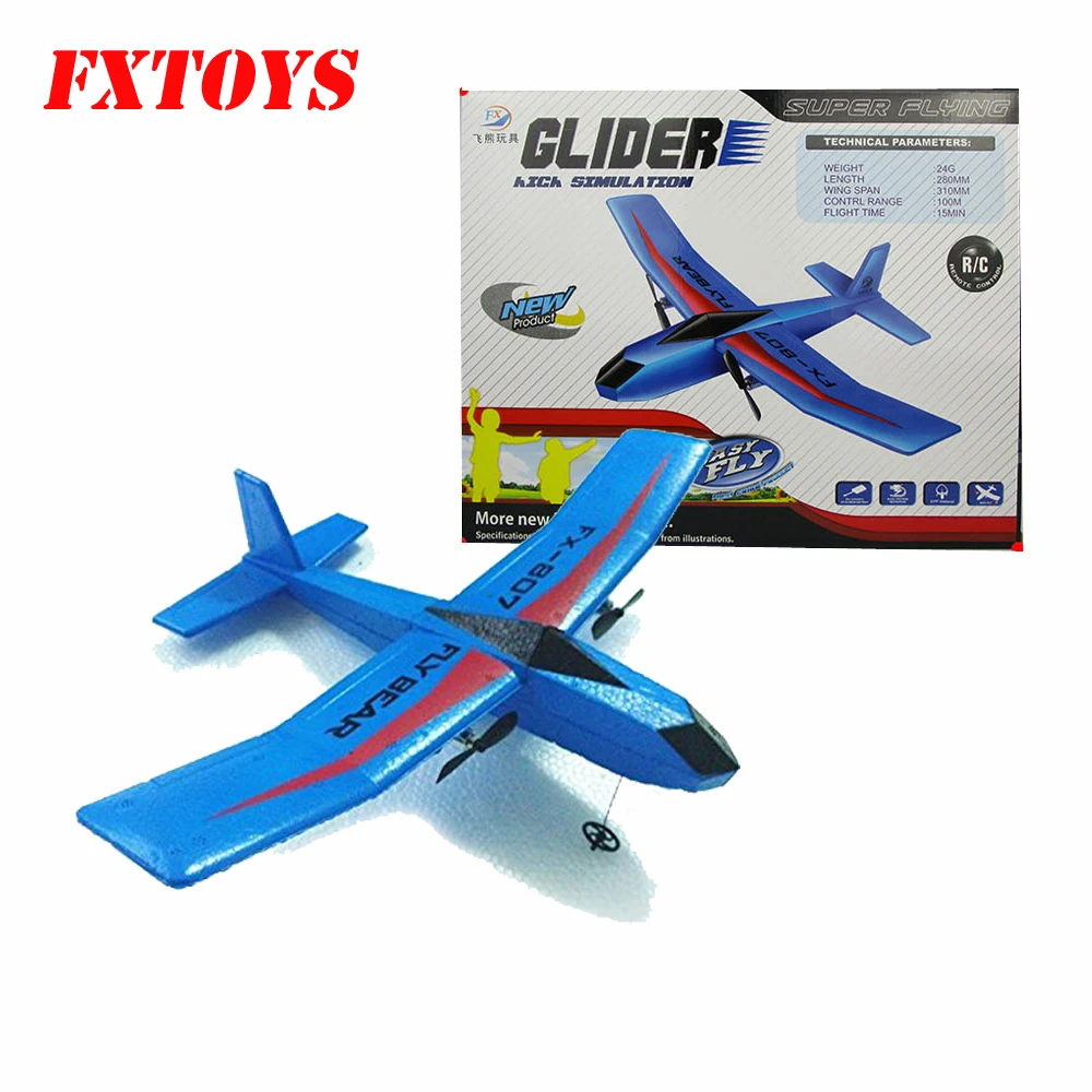Fly Bear FX-802 FX-805 FX-807 RC Airplane 2.4G 2CH 310mm EPP RC Glider P... - £33.84 GBP