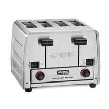 Waring (WCT708) Four-Compartment Pop-Up Toaster, Silver - $215.59
