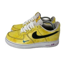 Nike Air Force 1 Low Peace Love and Basketball Men’s Size 10 Yellow DC1416-700 - £74.45 GBP