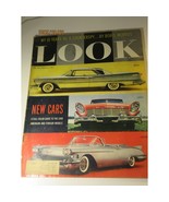 1958 Look Magazine American Foreign Cars Color Guide Vintage Collectible - $9.54