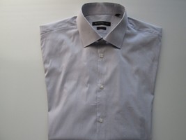 John Varvatos ‘Star’ USA Spread Pin-Striped Textures LS Men Dress Shirt 16.5 |35 - £27.19 GBP