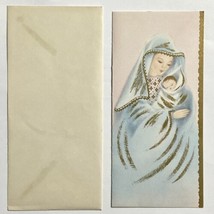 Vintage c1940 Christmas New Year Card Art Guild of Williamsburg 5X347 No31 NOS - £7.16 GBP