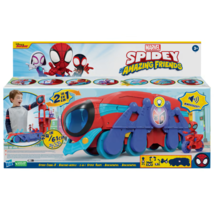 Marvel Spidey and His Amazing Friends Spider Crawl-R HQ Playset Disney Junior - £53.43 GBP