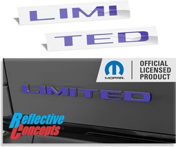 LIMITED Tailgate Badge Overlay Decal Sticker - 2019-2024 Ram 1500 Limited - $225.06 MXN