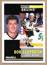 1991-92 Pinnacle #99 Bob Carpenter Boston Bruins - £1.52 GBP