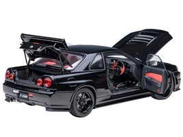 Nissan Nismo R34 GT-R Z-TUNE RHD (Right Hand Drive) Black Pearl 1/18 Model Car  - £223.99 GBP