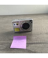 Sony Digital Camera Cybershot DSC-W110 7.2MP Silver Tested BAD SCREEN WORKS - $99.87