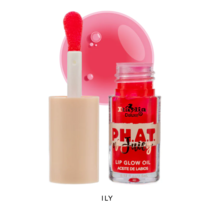 Italia Deluxe P.H.A.T. n&#39; Juicy Lip Glow Oil - Lip Gloss - Pink Red - *ILY* - $3.89
