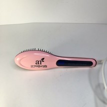 Art Naturals Ceramic Hair Straightening Brush FH-908 Anti Scald Anti Static  - $22.24