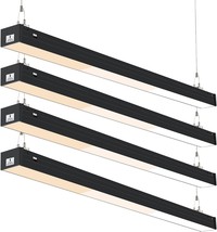 DAKASON 4FT Linkable LED Linear Light, 40W Replacing 120W,, 4 Pack - $246.99