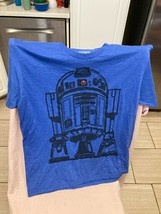 Star Wars R2D2 Blue Shirt Size L - £15.92 GBP
