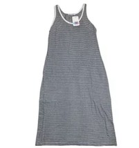 Stateside Anthropologie Nautical Sleevless Summer Dress Blue White Strip... - £15.80 GBP