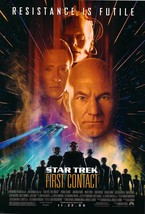 Star Trek: First Contact original 1996 vintage one sheet movie poster - £494.78 GBP