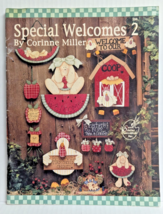 SPECIAL WELCOMES 2 Farm and Friends by Corrine Miller Wood Painting Craf... - $18.97