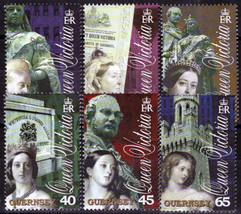 ZAYIX Guernsey 726-731 MNH Statues Historical Figures Royalty 090823S03 - £5.15 GBP