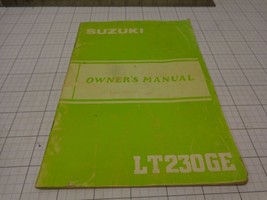 OEM Suzuki  Owners Manual 1984 84   LT230GE LT 230 GE LT230   99011-18A2... - $25.14