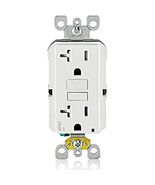 Leviton AFTR2-W 20-Amp, 120-Volt SmartlockPro Outlet Branch Circuit Arc-... - $757.42 MXN
