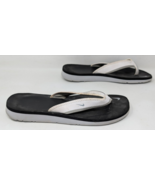 Nike Celso 314870-120 White Gray Thong Flip Flop Sandals Women&#39;s Size 8 - $24.74