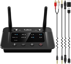 1Mii B03 Bluetooth 5.3 Transmitter Receiver For Tv Home Stereo Bt Headphones, - £50.28 GBP