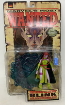 Toy Biz 1998 Marvel&#39;s Most Wanted BLINK 5&quot; inch Action Figure X-Men NIB! - £11.17 GBP