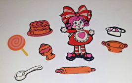 Sugar &amp; Spice Play Set Colorforms Cartoon Kit Vtg 80&#39;s Replacement Pieces - £6.06 GBP