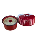 SHARK ROTATOR VACUUM Filter with Cover White Red NV400 31 Replacement Part - $44.68 CAD