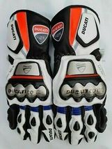 Ducati Course White Motorbike Biker Racing Ducati Leather Gloves In All ... - £54.81 GBP+