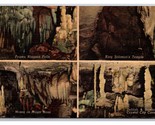 Cristallo Città Grotte Multi Vista Chattanooga Tennessee TN Lino Cartoli... - $4.49