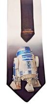 Star Wars - R2-D2 Satin Necktie - Leia Organa Skywalker Carrie Fisher - £28.72 GBP