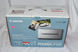 Canon PIXMA iP100 Inkjet Mobile Photo Printer New 515a3 - £177.05 GBP