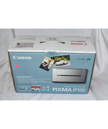 Canon PIXMA iP100 Inkjet Mobile Photo Printer New 515a3 - £176.76 GBP