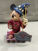 Disney Traditions Touch of Magic Sorcerer Mickey Mouse Figurine NEW Enesco NIB - £36.08 GBP