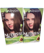 2 Boxs Garnier Nutrisse Creme Kit 53 Medium Golden Brown 603084242696a588 - $46.90 CAD
