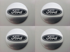Ford 2 - Set of 4 Metal Stickers for Wheel Center Caps Logo Badges Rims  - $24.90+