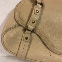 Cole Haan Village H05 Satchel Handbag Beige Pebble Leather NWOT - £97.86 GBP