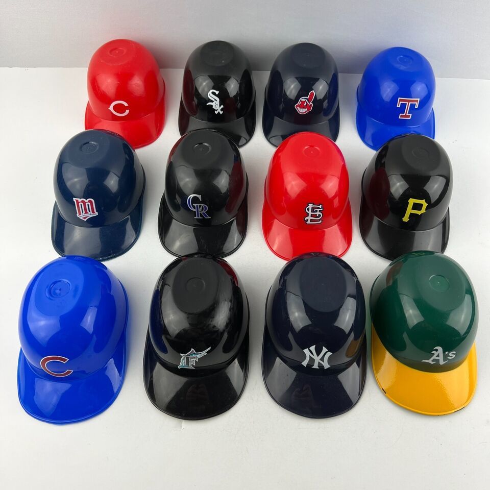 Major League Baseball MLB Mini Baseball Plastic Helmet Caps (YOU PICK your TEAM)