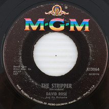 David Rose - The Stripper / Ebb Tide - 1962 45 rpm 7&quot; Single Vinyl Record K13064 - £4.27 GBP